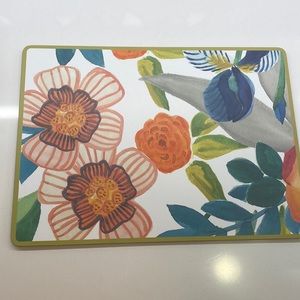 Mackenzie-Childs cork back hard placemats